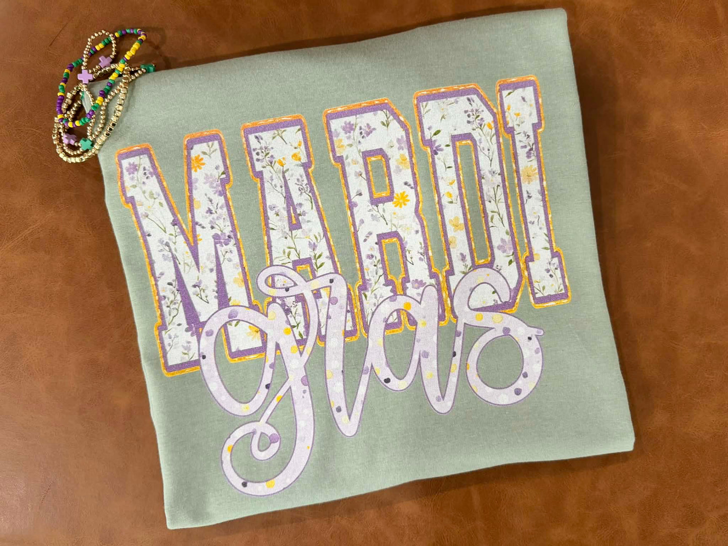 Mardi Gras pastels