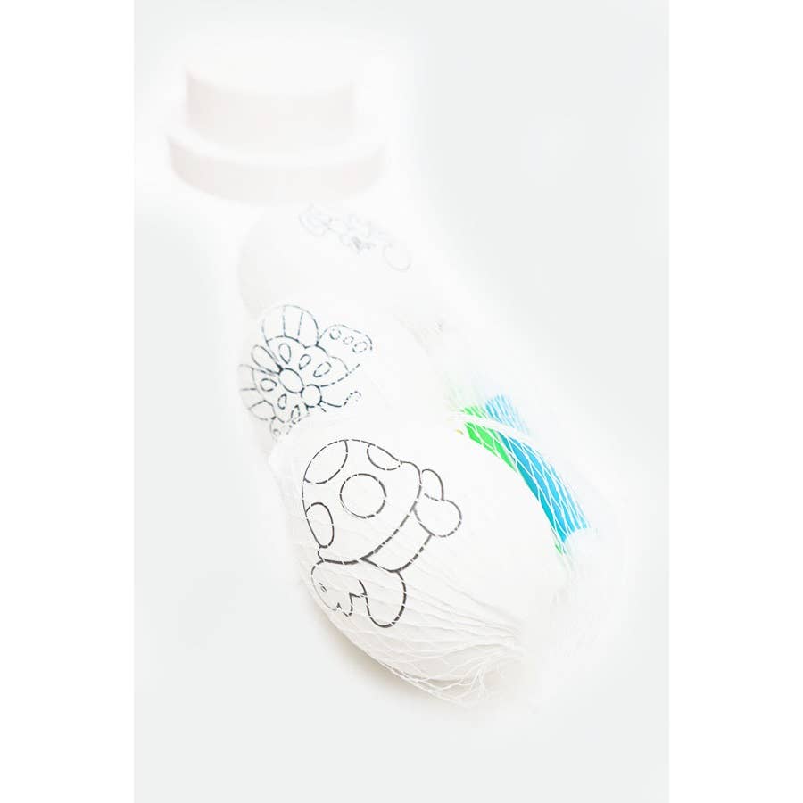 DIY White Easter Egg with Markers