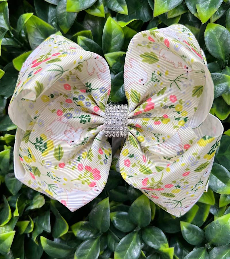 EASTER BUNNY HAIR BOW