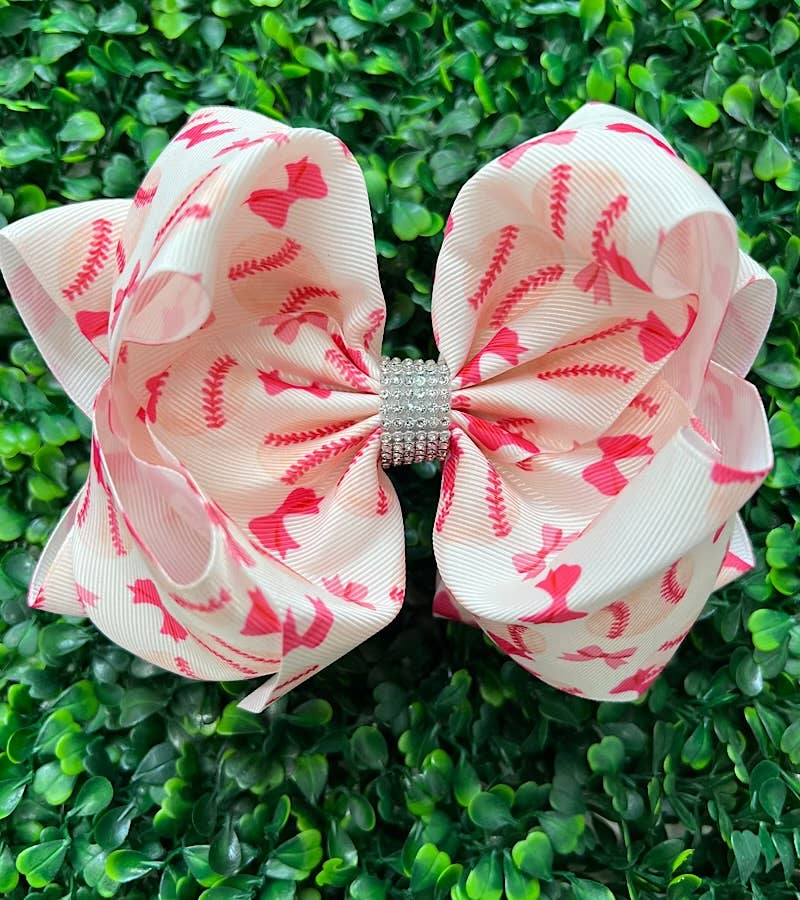 COQUETTE PRINTED HAIR BOW