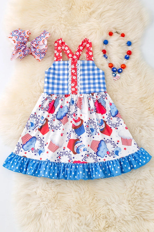 Girls Patriotic Dress