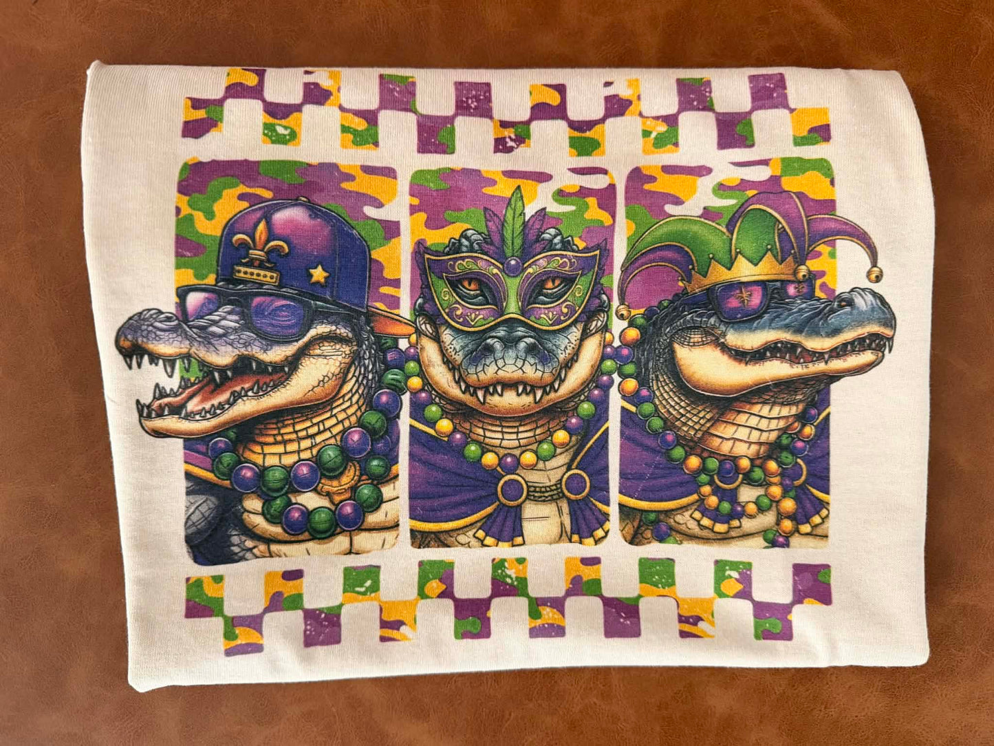 Mardi Gras gators