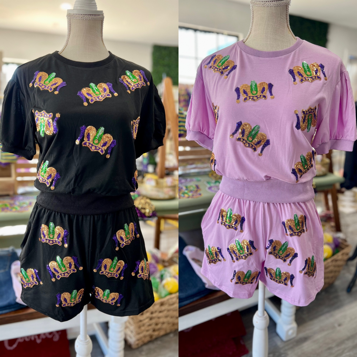Mardi Gras Sequin Sets | REAL SEQUIN