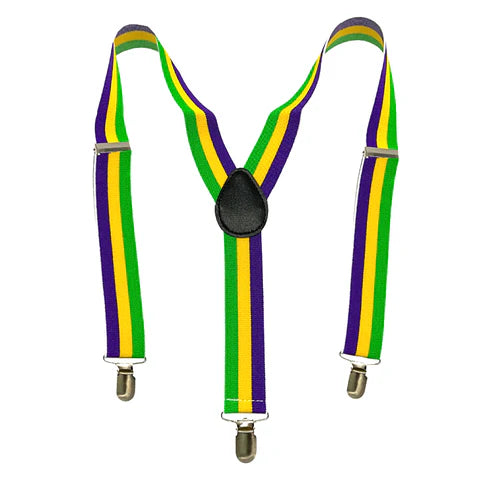 Mardi Gras Suspenders