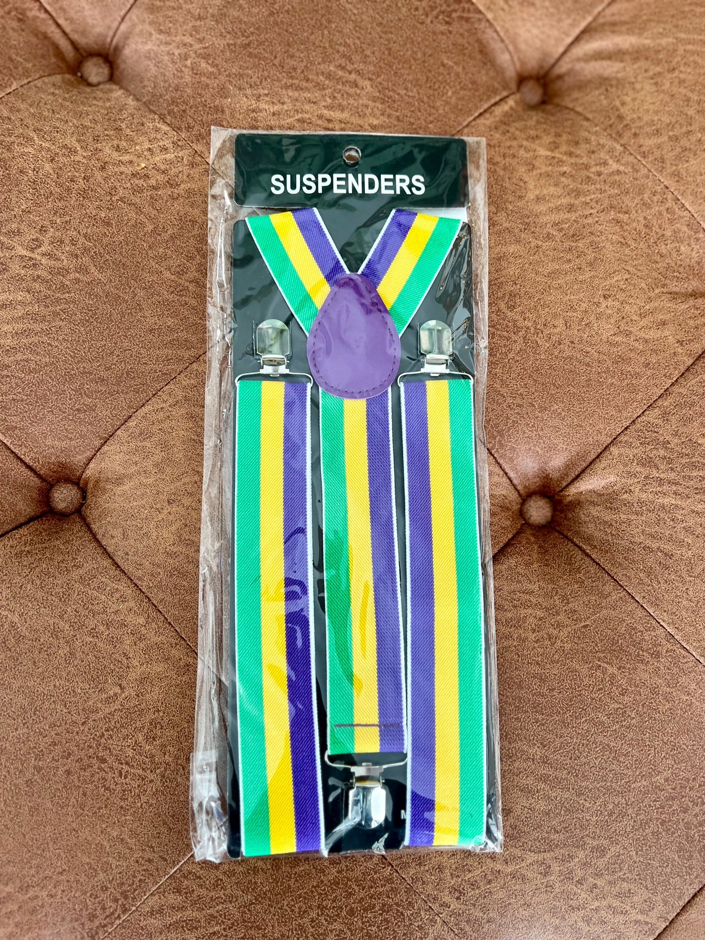 Mardi Gras Suspenders