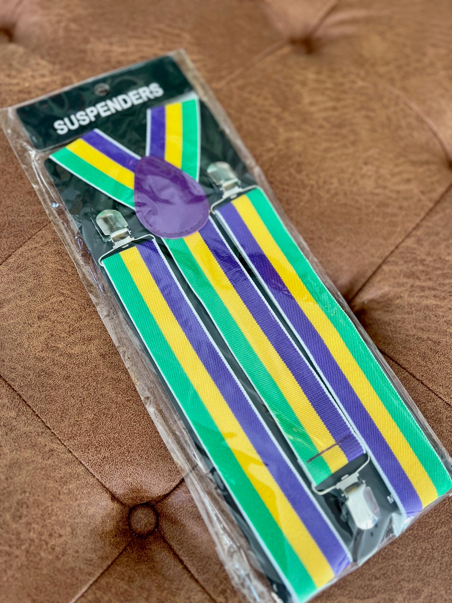 Mardi Gras Suspenders