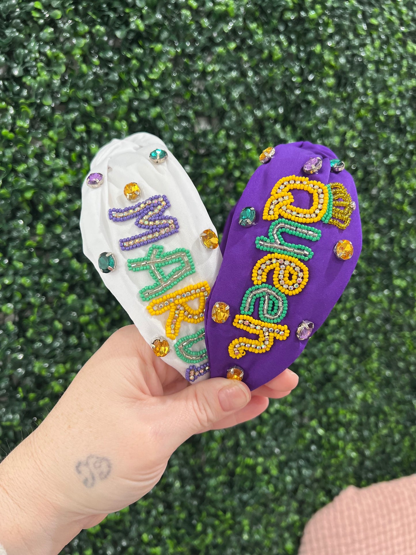 Mardi Gras Queen Headband