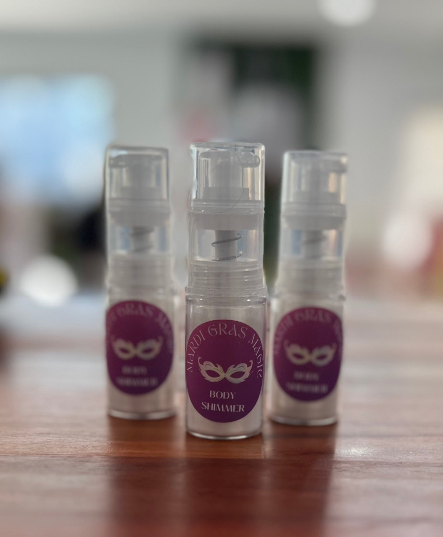 Mardi Gras Body Shimmer Spray
