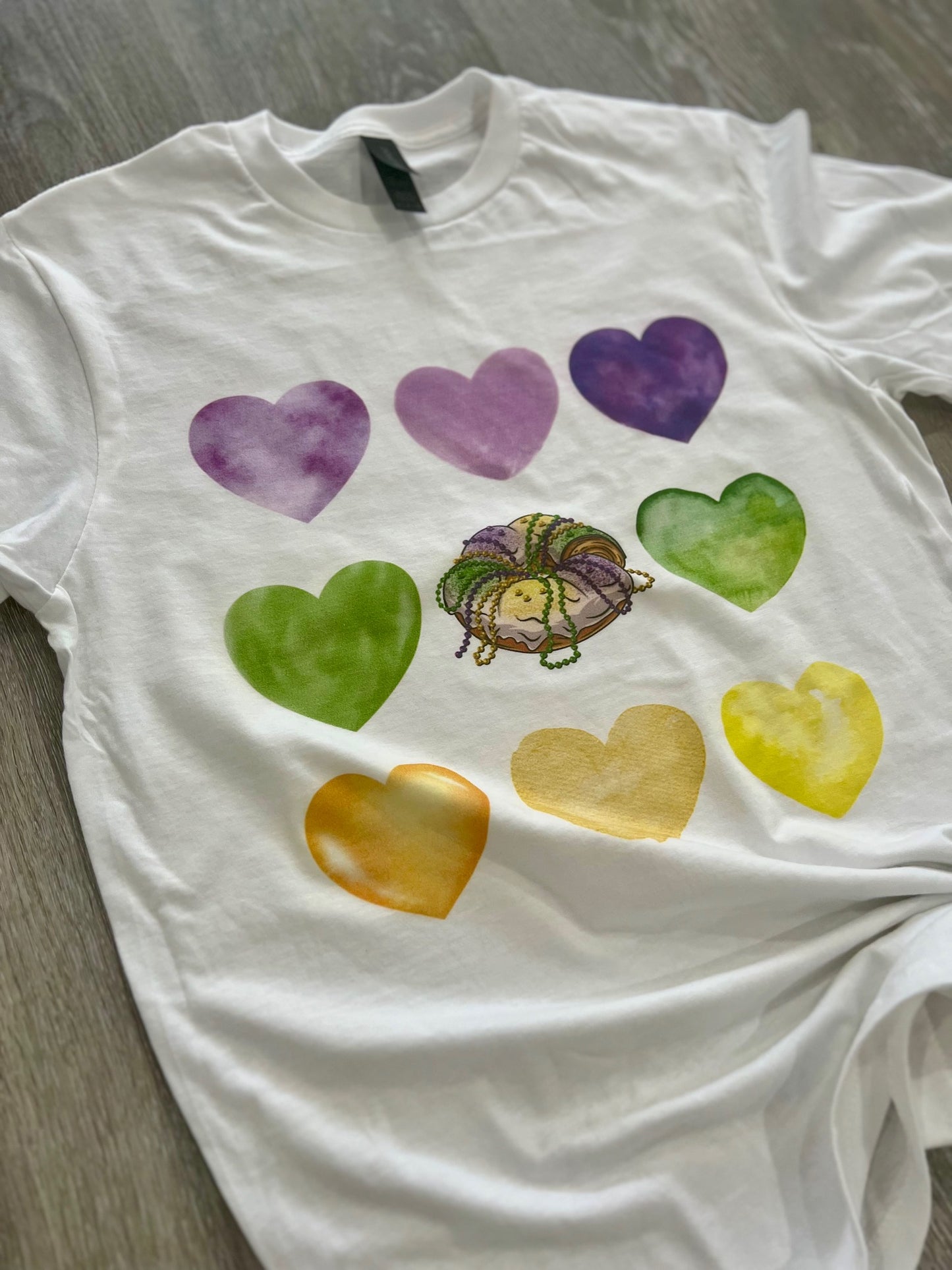 Mardi Gras Valentines T-shirt