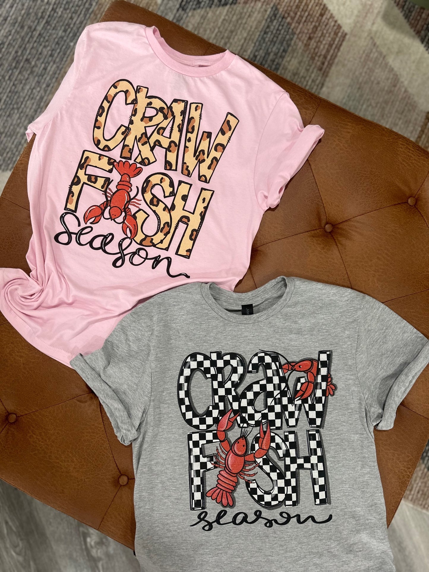 Crawfish Leopard T-shirt | 2 Options