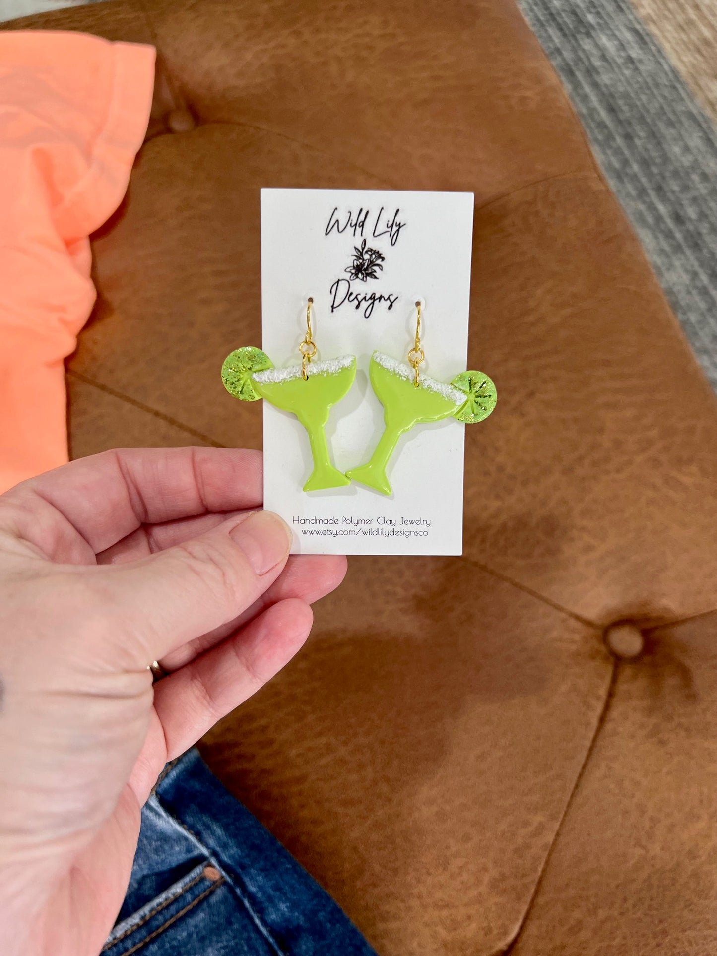 Margarita Clay Earrings