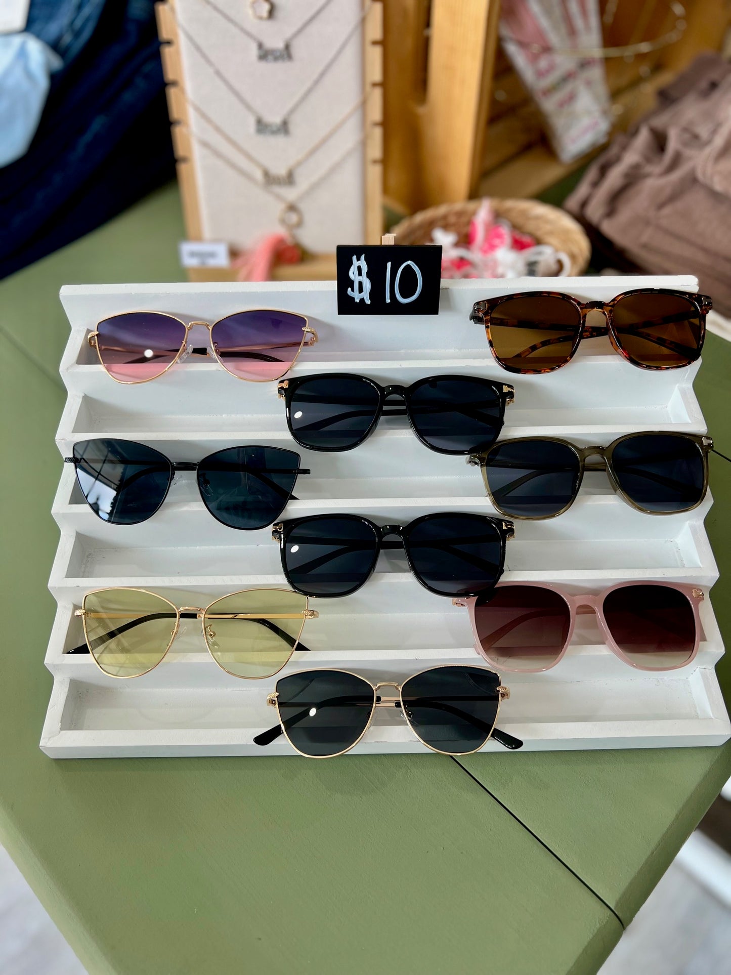 Thin Cateye Sunglasses