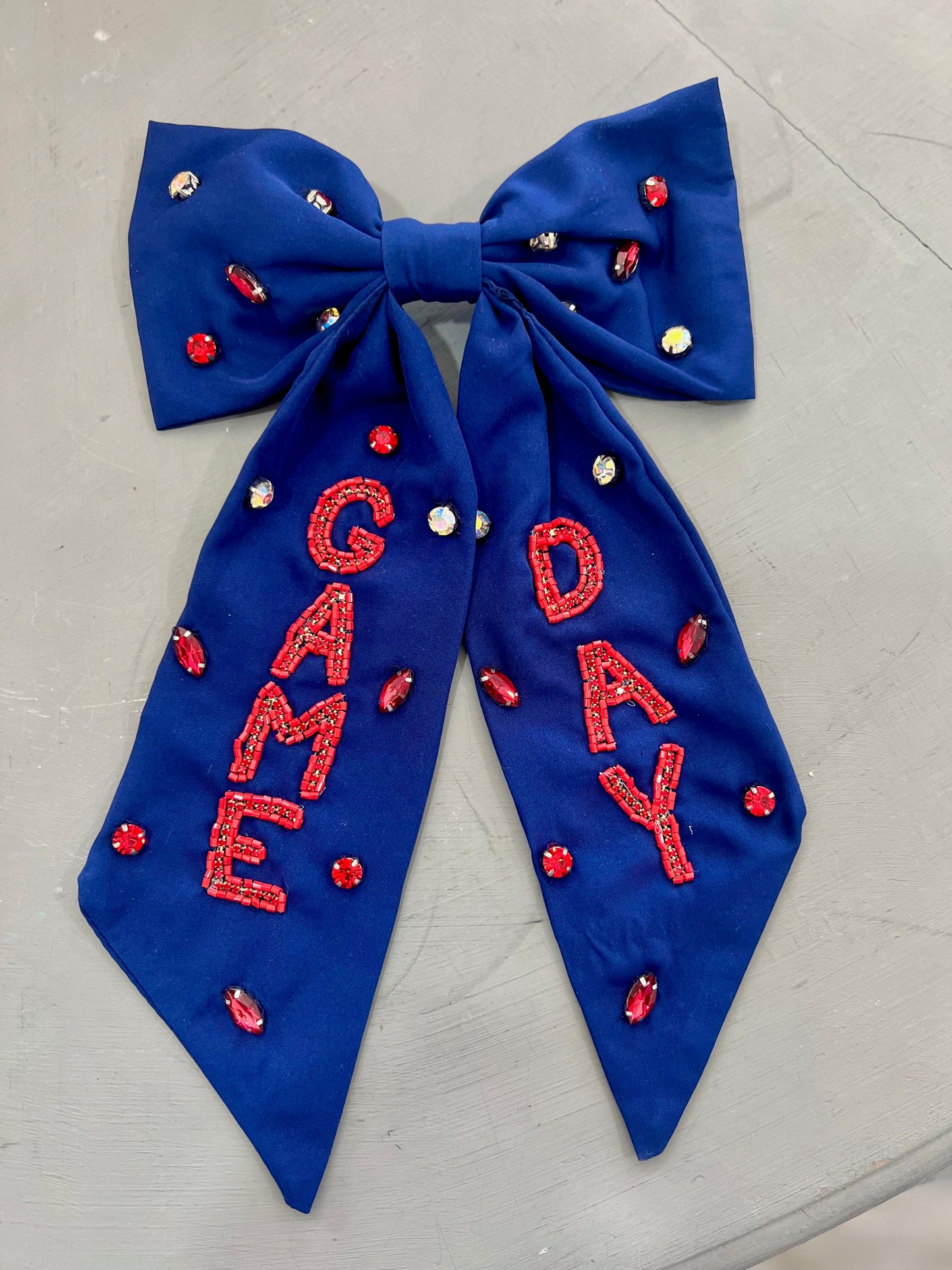School Spirit Hair Bows