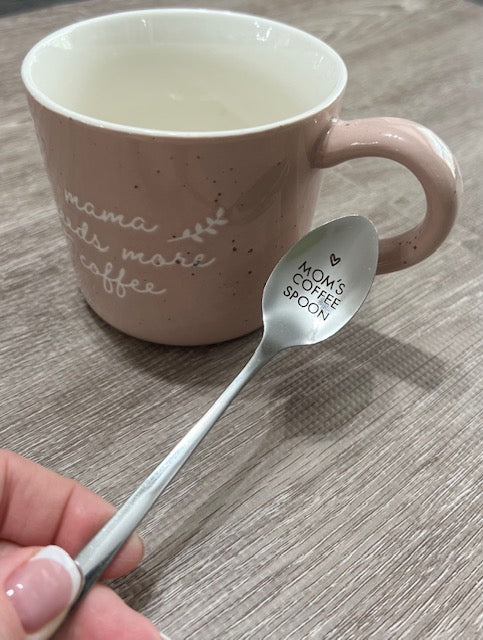 Mom's Coffee Spoon/ Stainless steel