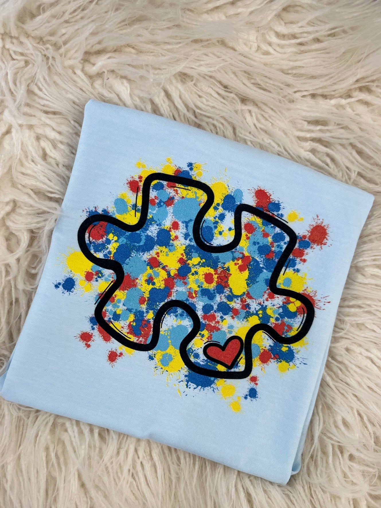 Autism Awareness Puzzle Piece T-shirt