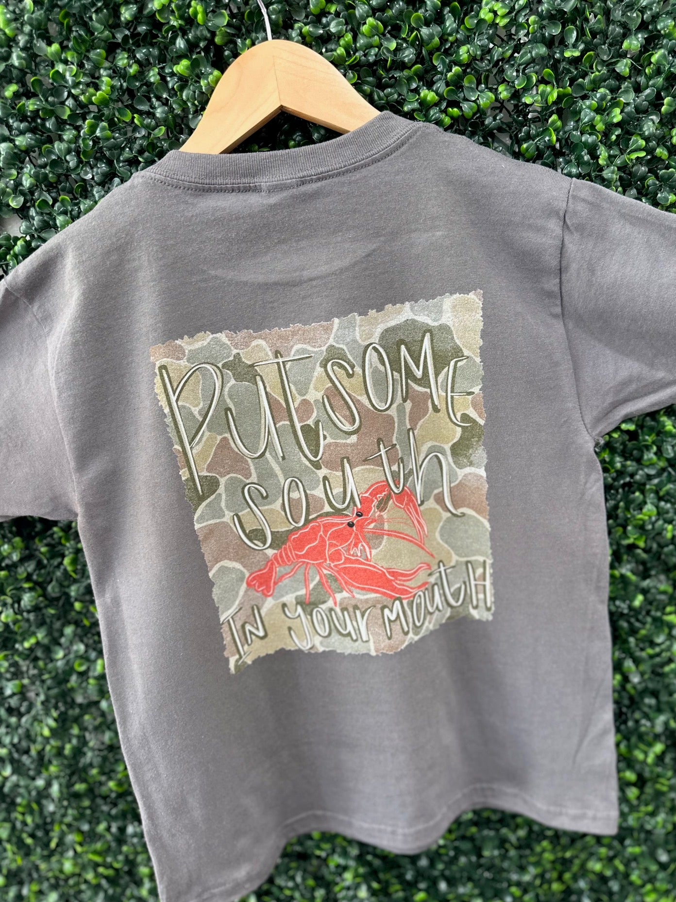 Kids Crawfish Front/back T-shirt