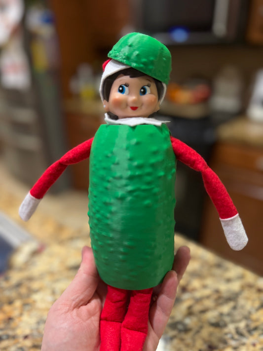 Pickle Costume for Elf on the Shelf