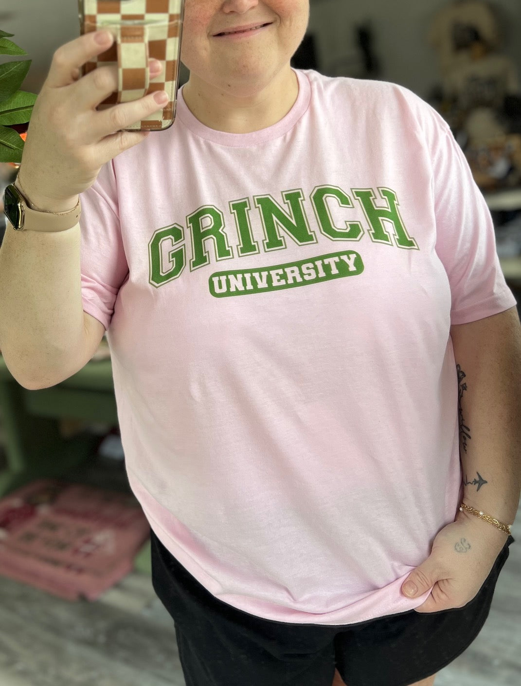 Grinch University t-shirt | Christmas