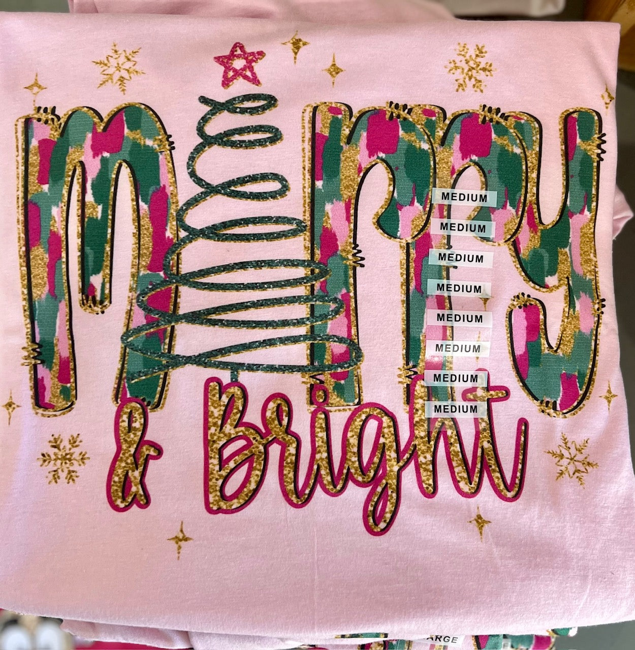 Merry and Bright t-shirt