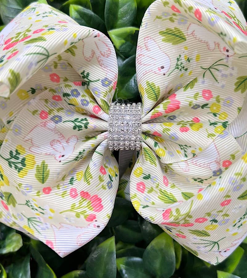 EASTER BUNNY HAIR BOW