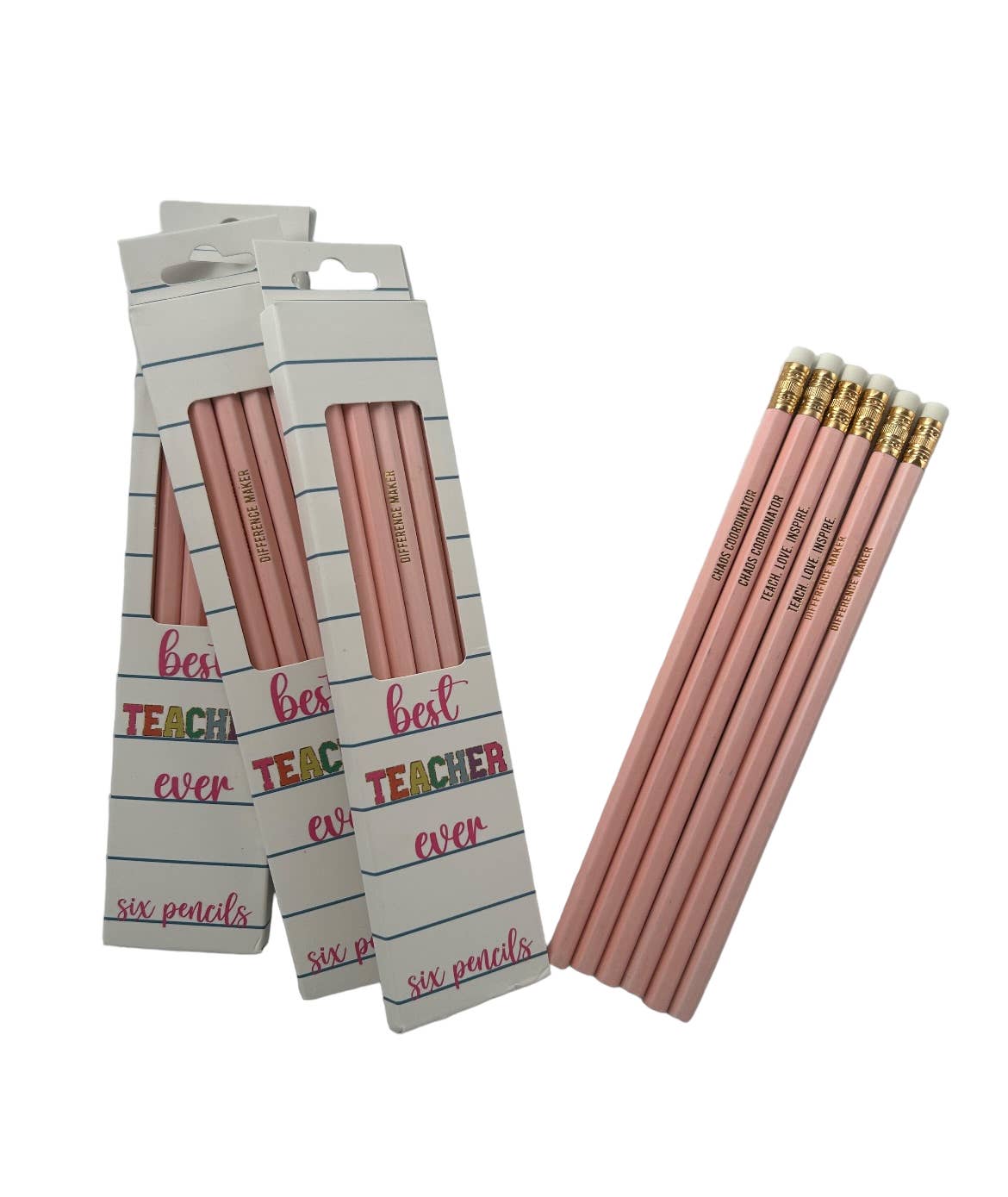 Teacher Gift Pencil Set of 6