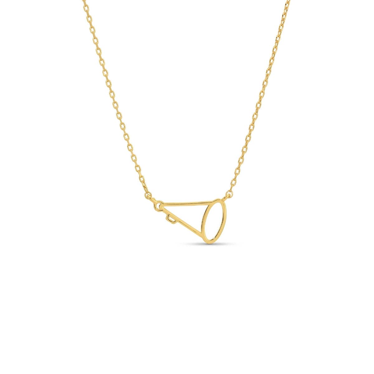 Megaphone Petite Sports Necklace
