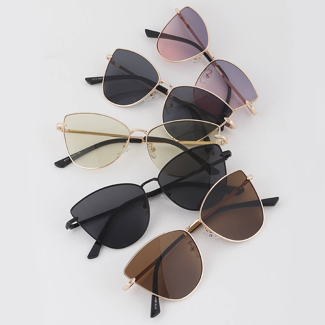 Thin Cateye Sunglasses