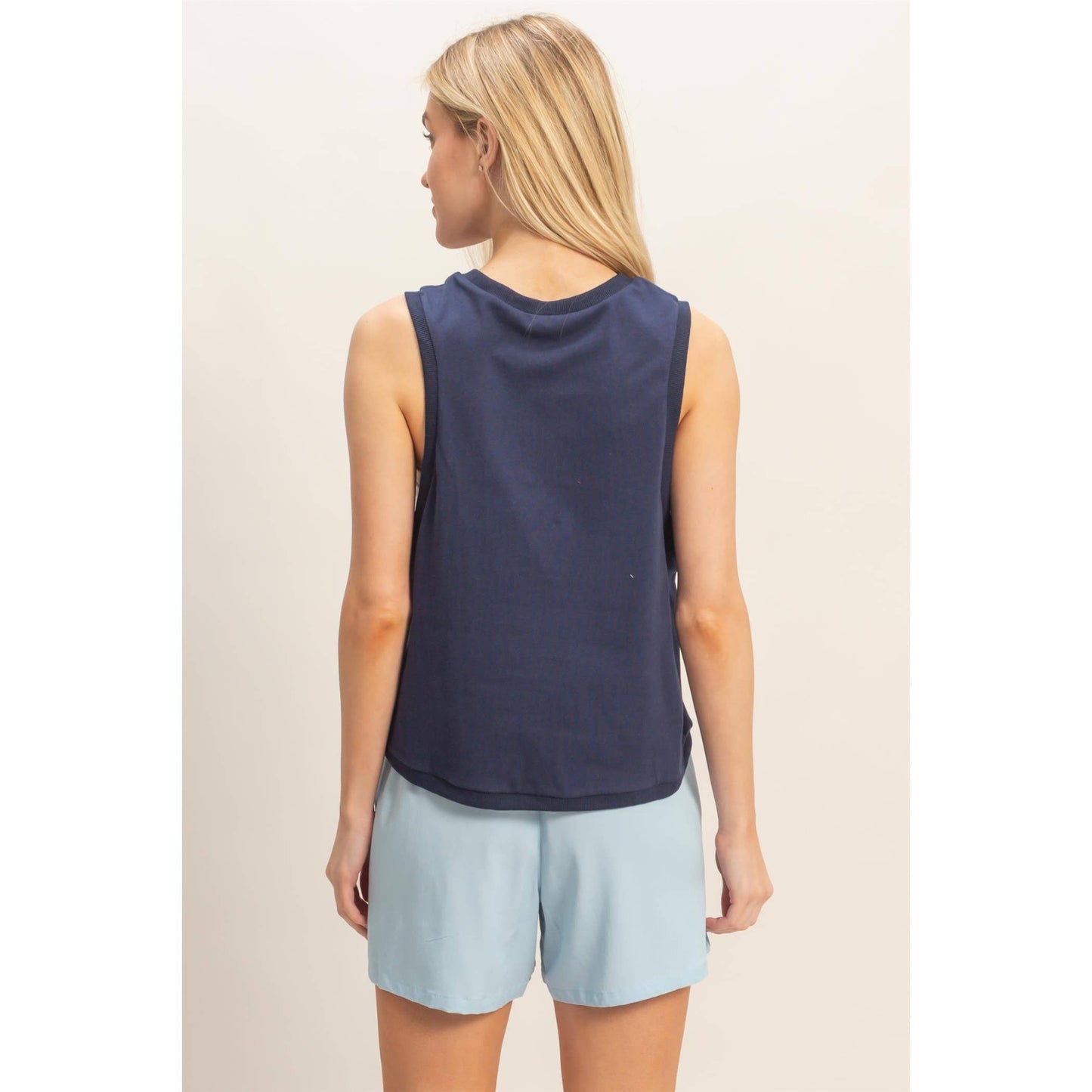 Sleeveless Tank With crawfish Patch
