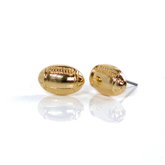 Football Stud Earrings