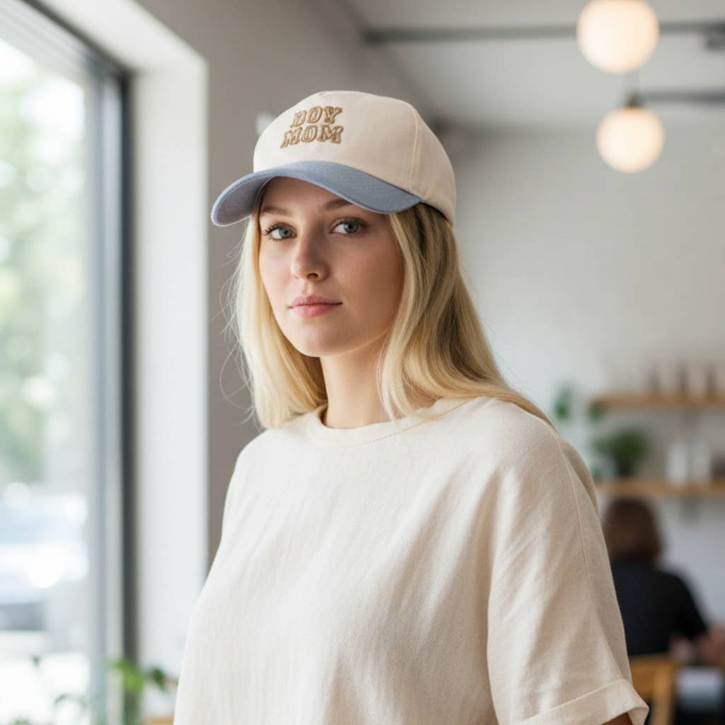 Classic Canvas Hat–Boy Mom