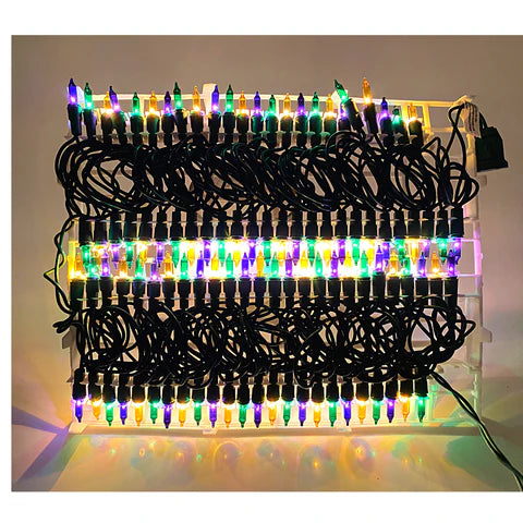 Mardi Gras String lights 22ft