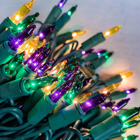 Mardi Gras String lights 22ft