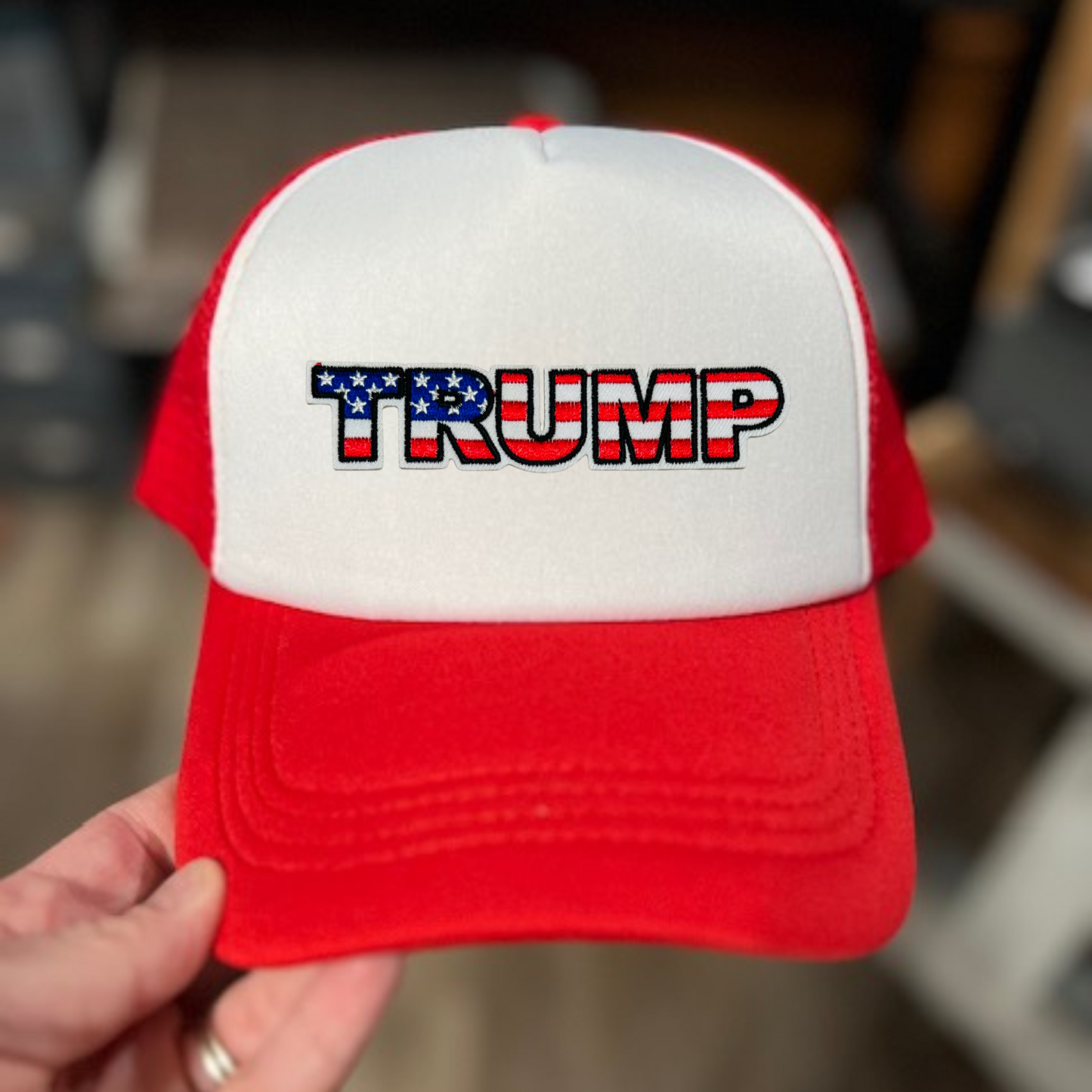 Trump Otto Trucker Hat | red, white and blue