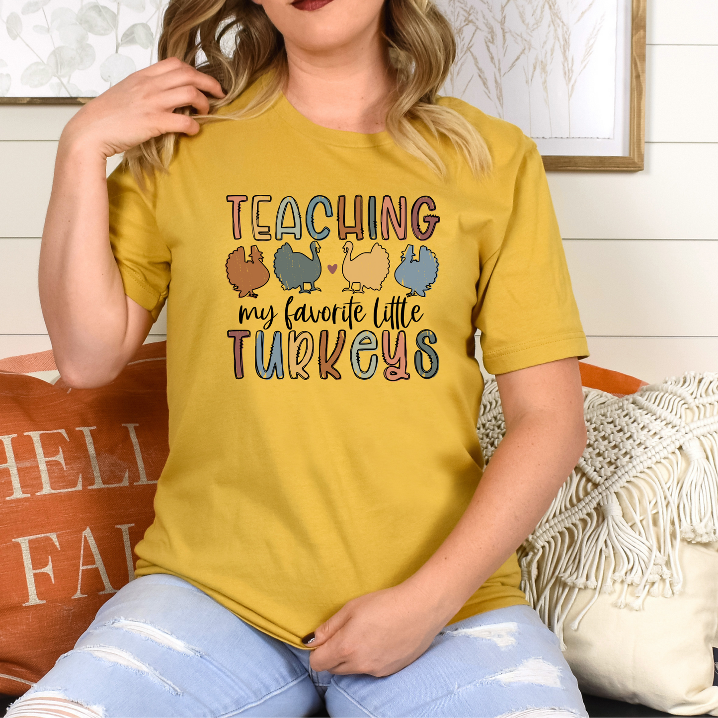 Teaching my favorite little turkeys T-shirt