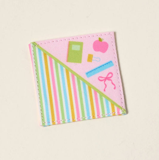 Corner Keeper Fabric Bookmark