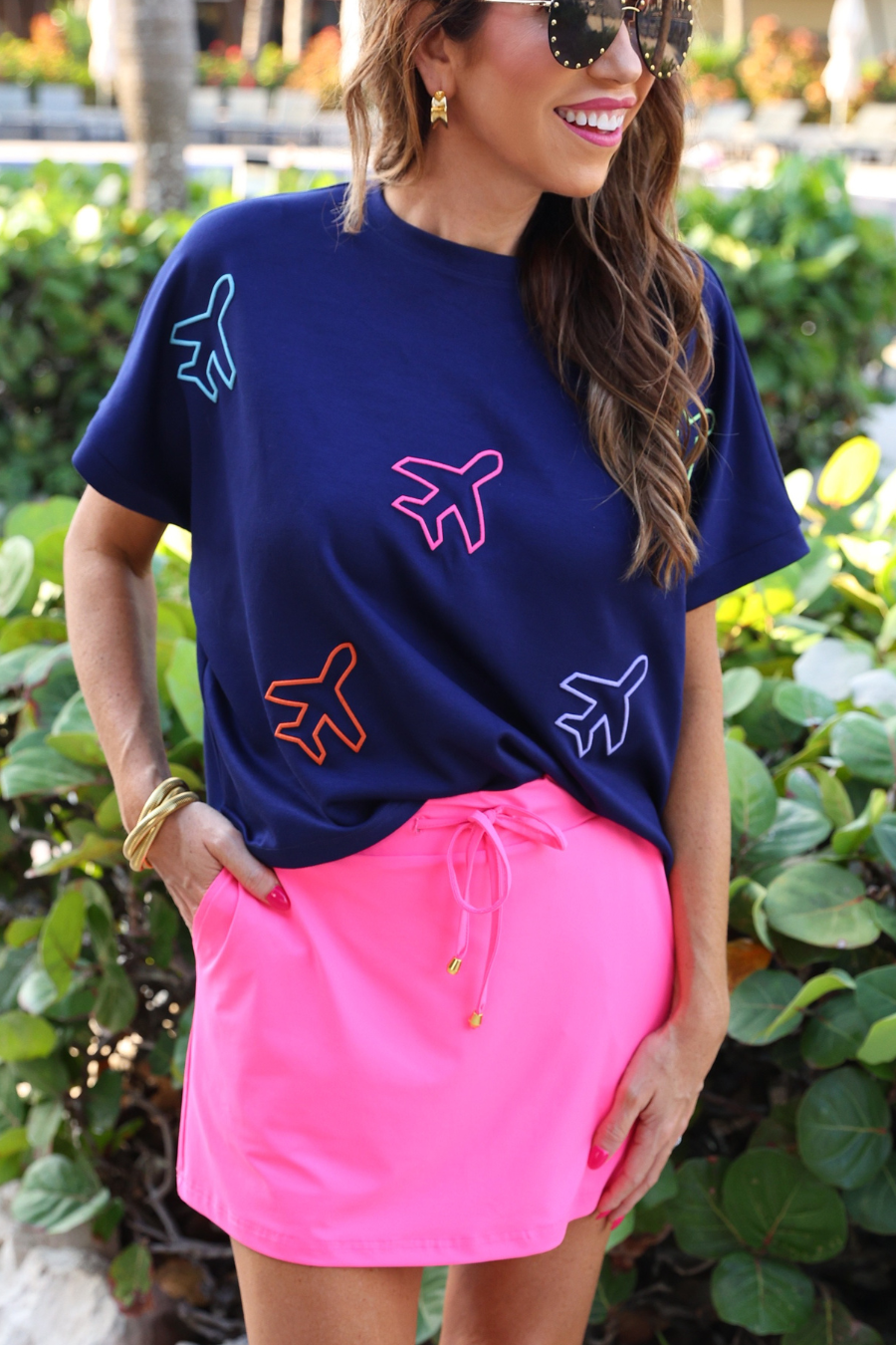 Around The World Embroidered Top