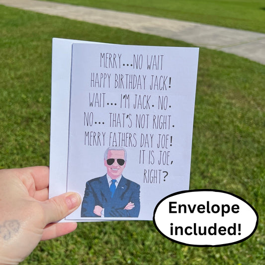 Father's Day Biden Card