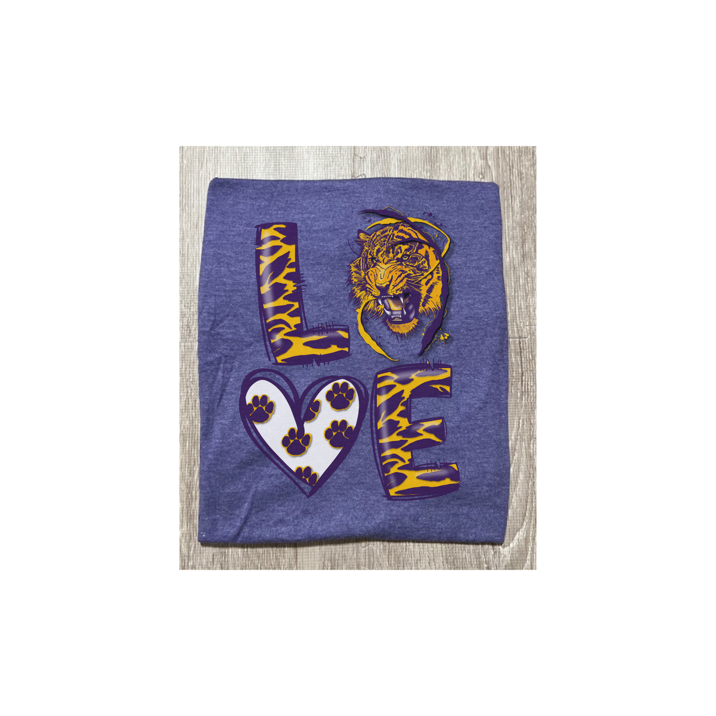 LOVE Tigers Lsu T-shirt