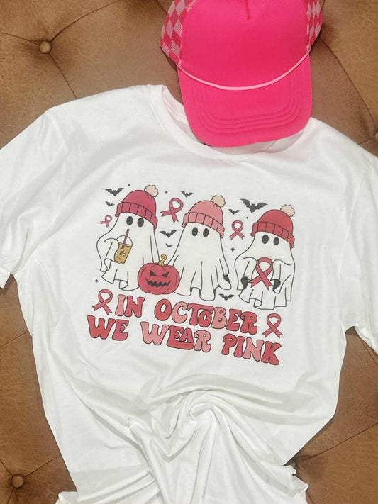 In October we wear pink