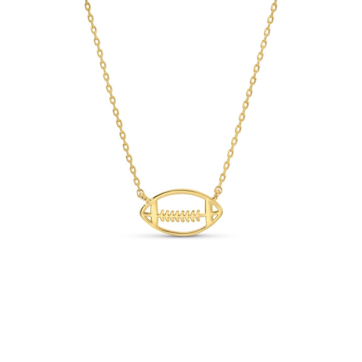Football Petite Sports Necklace