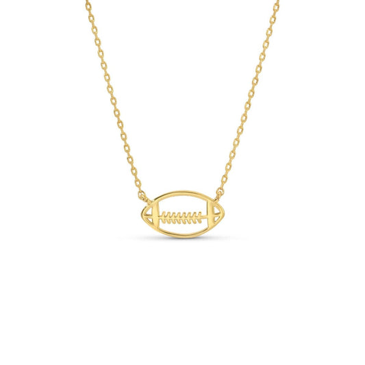 Football Petite Sports Necklace