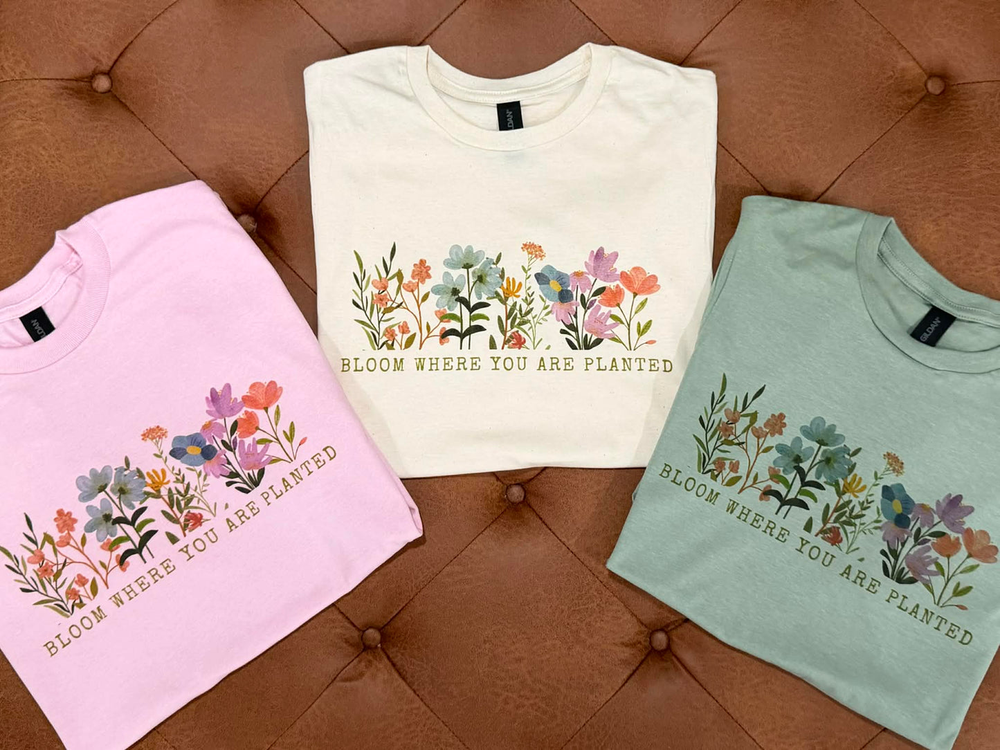 Bloom where you are planted