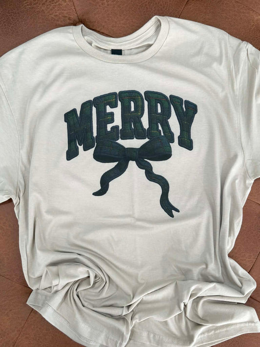Navy and Green Plaid-Merry