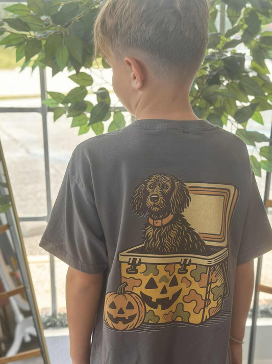 Boys Halloween Dog tee
