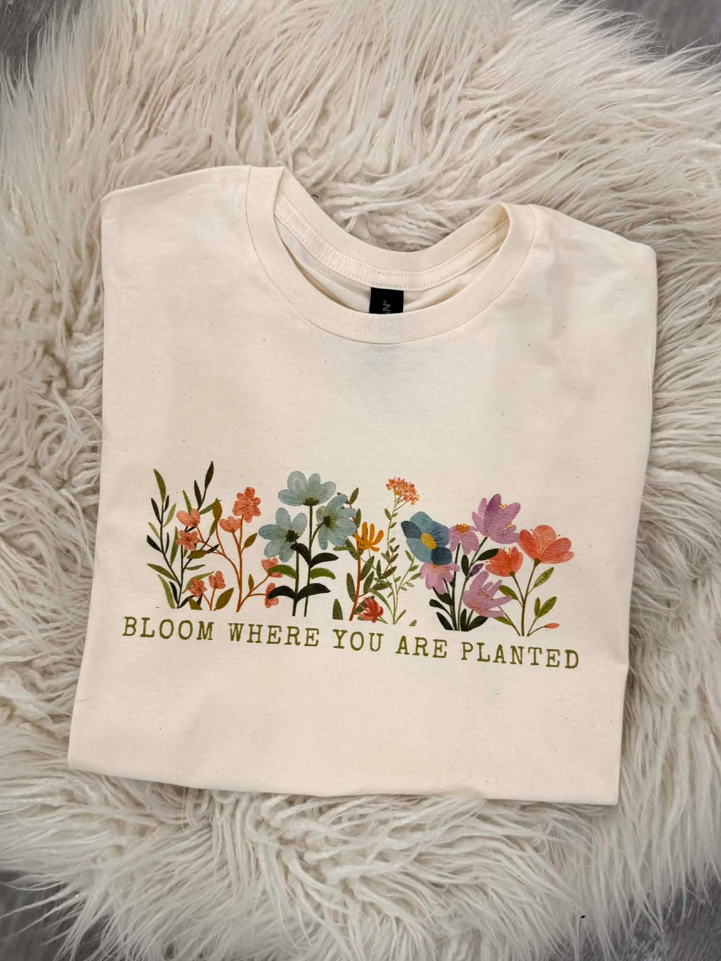 Bloom where you are planted