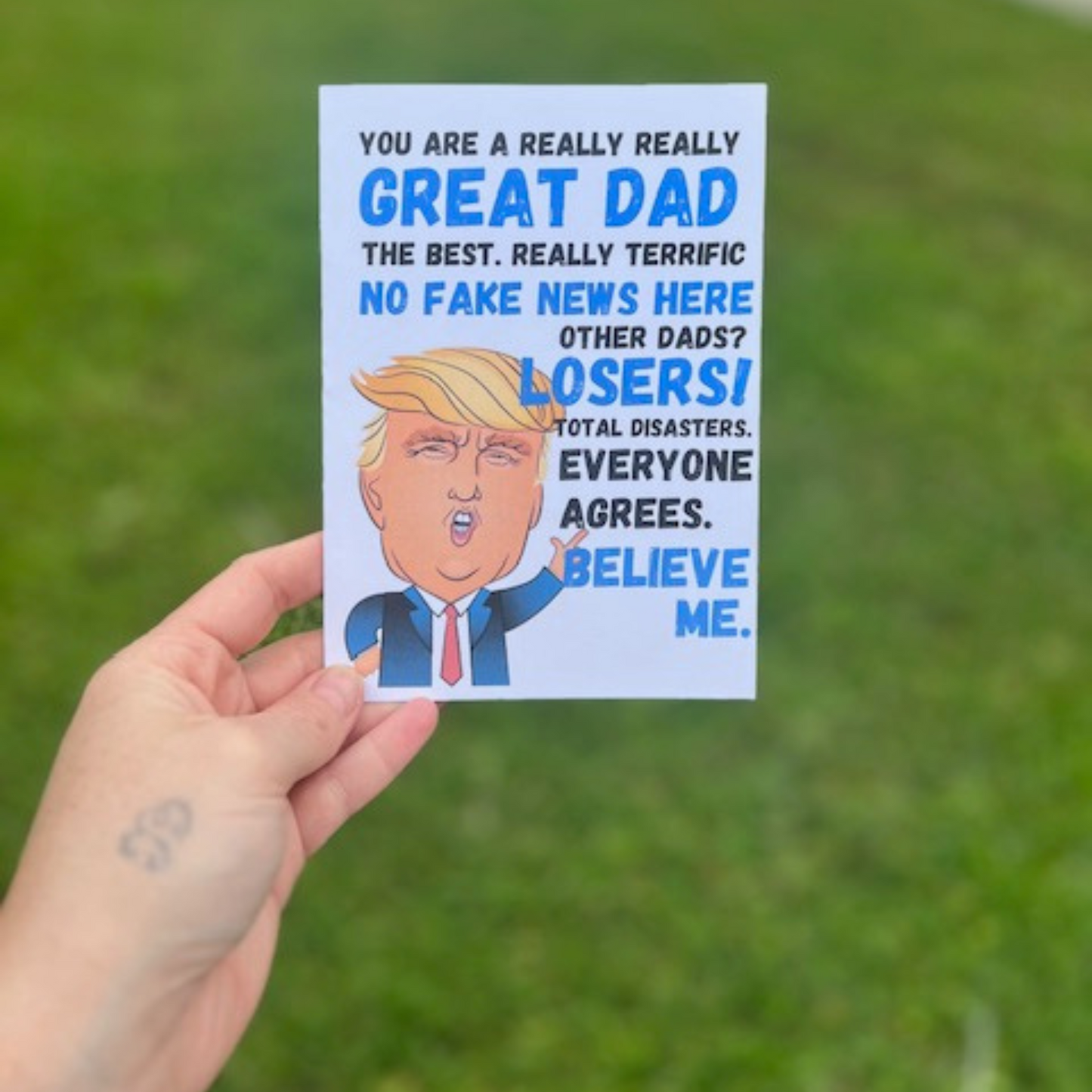 Great Dad Trump Card | humor | Father's Day