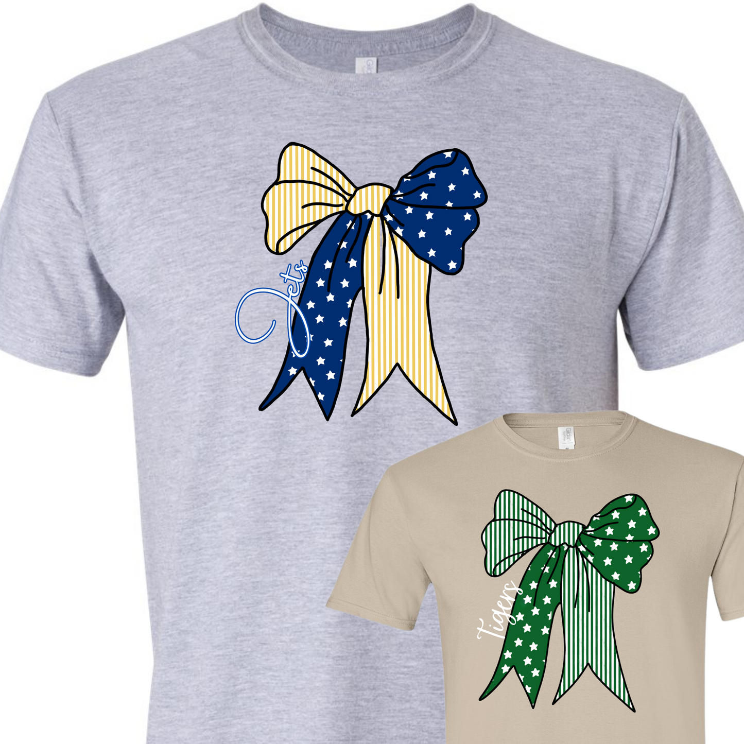 CUSTOM School Bow t-shirts | All Schools