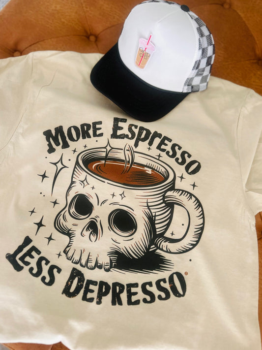 More Espresso Skull T-shirt