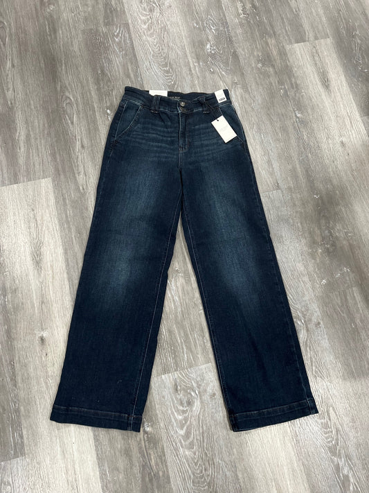 Judy Blue HW Wide Leg Trouser Jeans