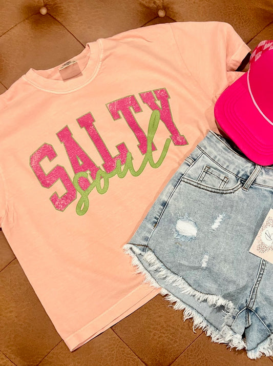 Salty Soul Comfort Color T-shirt